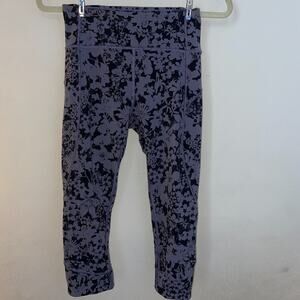 Lululemon Align leggings/pant Floral Size 6 Yoga